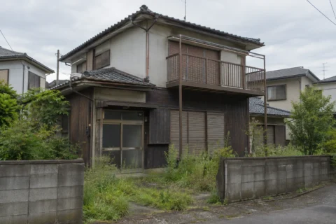 築50年程度を想定した日本の空き家の生成イメージ